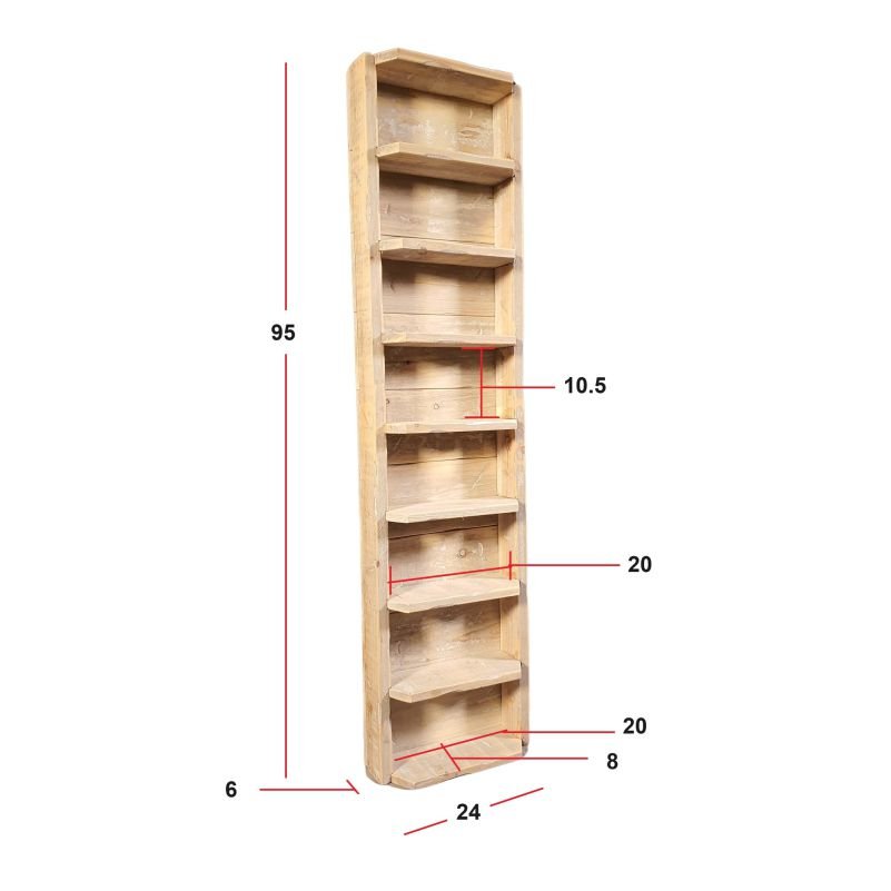 Houten brillenhouder enkel - Afbeelding 3
