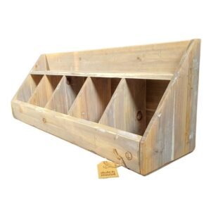 Houten gruttersbak 5 vaks – Dutch Mood houten woonaccessoire