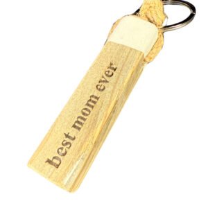 Sleutelhanger best mom – Dutch Mood houten woonaccessoire