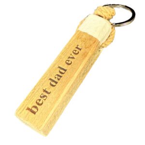 Sleutelhanger best dad – Dutch Mood houten woonaccessoire
