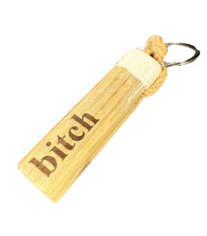 Sleutelhanger bitch – Dutch Mood houten woonaccessoire