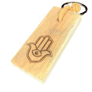 Hamsa hand sleutelhanger – Dutch Mood houten woonaccessoire