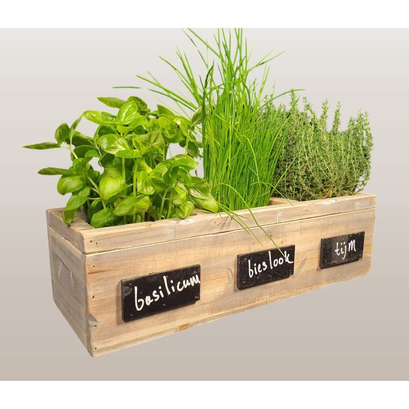 Kruidenbak hout – Dutch Mood houten woonaccessoire