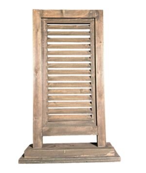 Houten shutter bruin – Dutch Mood houten woonaccessoire