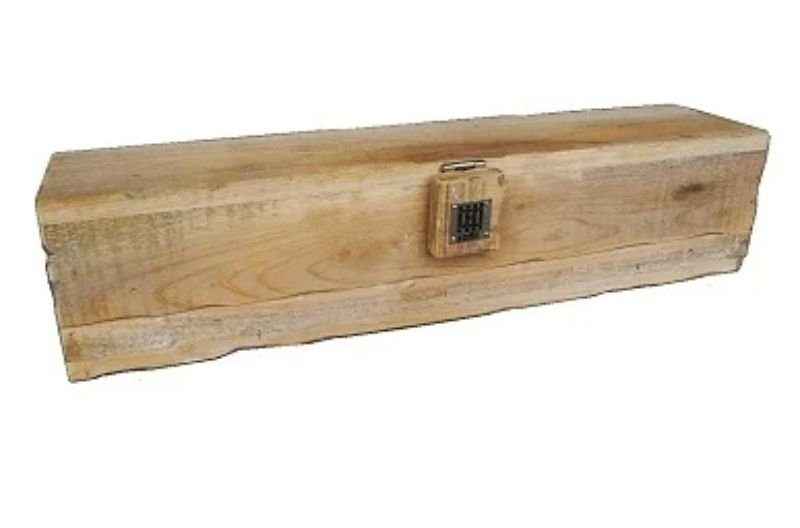 Theedoos hout langwerpig – Dutch Mood houten woonaccessoire