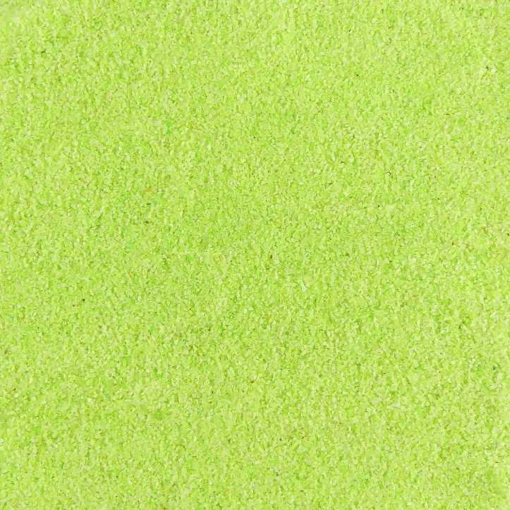 Gekleurd zand Appelgroen 0.1-0.5mm - 1 kg