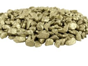 Deco stenen Goud 9-13mm - 1 kg
