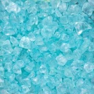 Decoratieve glassteentjes Lichtblauw 4-10mm - 1 kg