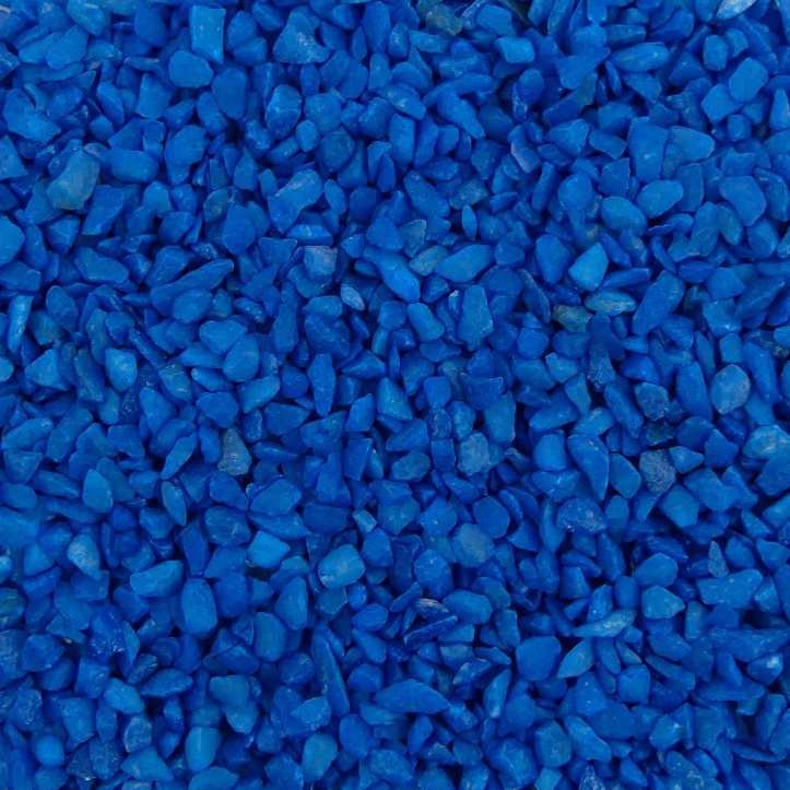 Gekleurde steentjes Donkerblauw 4-6mm - 1 kg