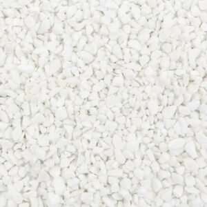 Gekleurde steentjes Wit 2-3mm - 1 kg