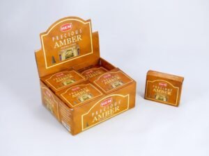 HEM Wierookkegels Amber - Voordeelbox 120 Kegels