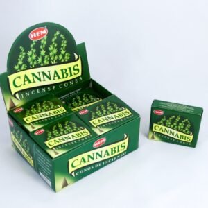 HEM Wierookkegels Cannabis - Voordeelbox 120 Kegels
