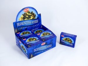 HEM Wierookkegels Frankincense-Mirre - Voordeelbox 120 Kegels