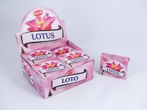 HEM Wierookkegels Lotus - Voordeelbox 120 Kegels