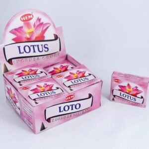 HEM Wierookkegels Lotus - Voordeelbox 120 Kegels