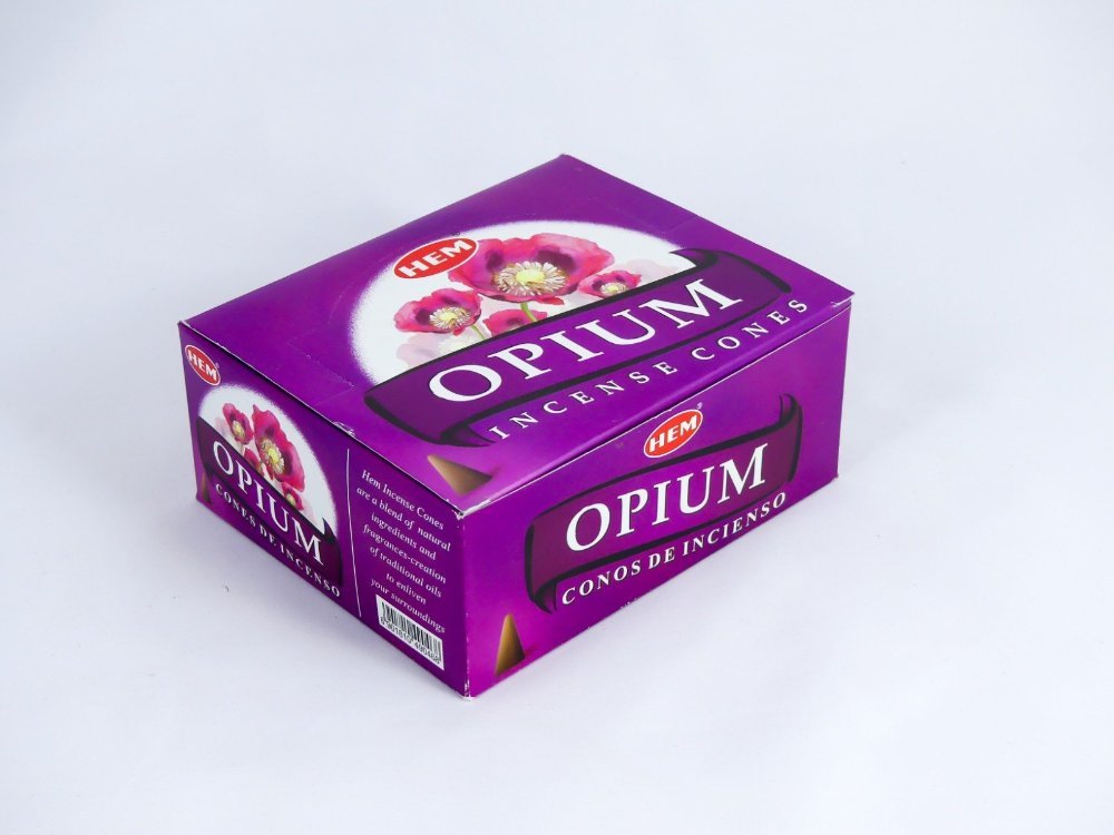 HEM Wierookkegels Opium - Voordeelbox 120 Kegels - Afbeelding 2