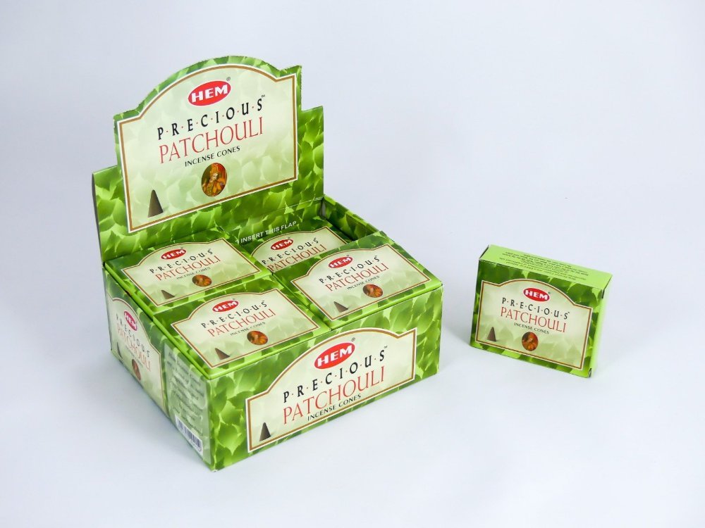 HEM Wierookkegels Patchoeli - Voordeelbox 120 Kegels
