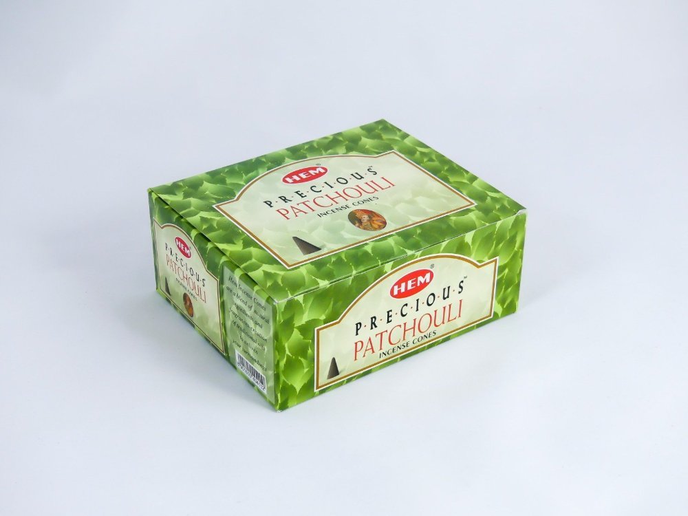 HEM Wierookkegels Patchoeli - Voordeelbox 120 Kegels - Afbeelding 2