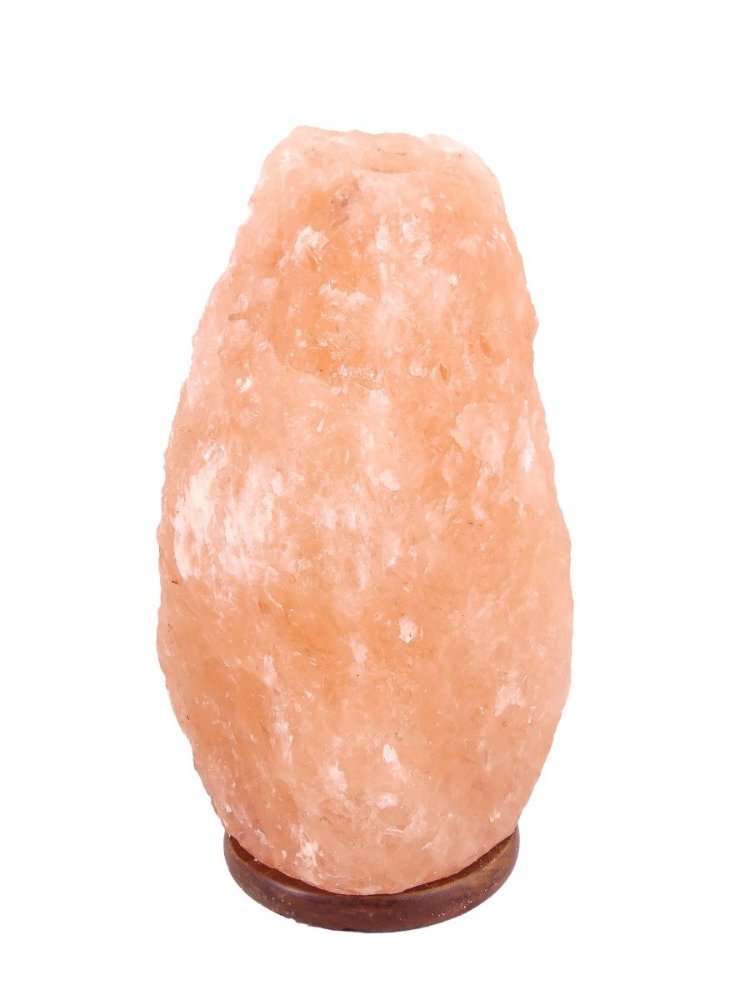 Zoutlamp GROOT XXL 18-21kg met 2x Gloeilamp - Himalaya Zout 100% Natuurlijk - Tafellamp van Natuurlijk Haliet Zoutkristal met Sfeervol Warm Licht - Extra Lange Kabel 1.8mtr - ca. 40x25cm