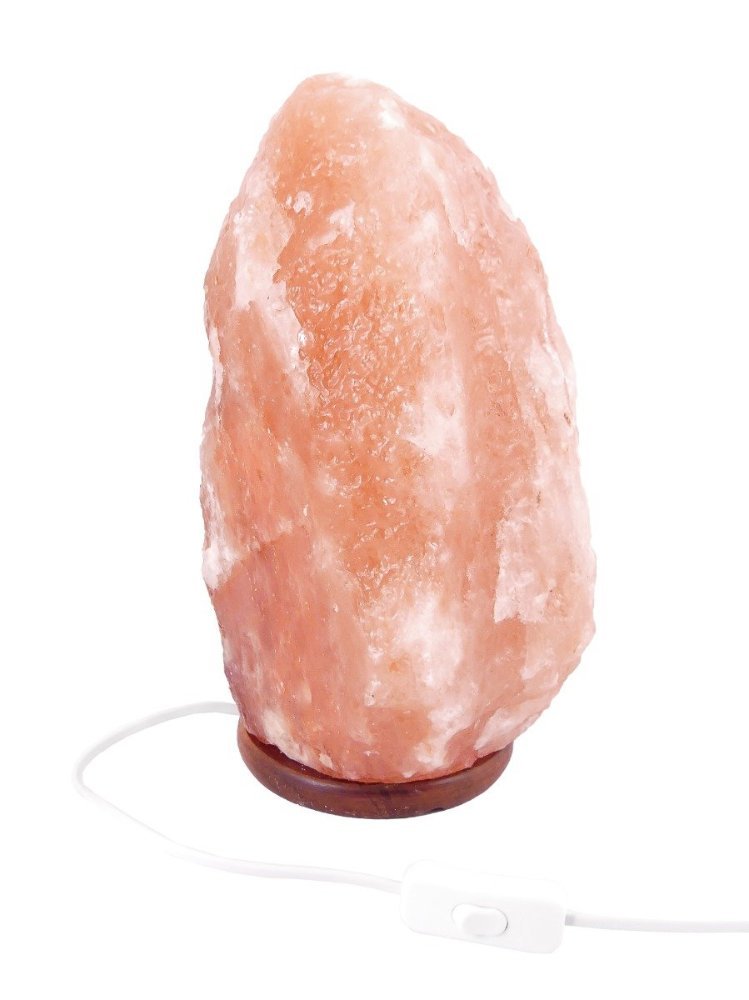 Zoutlamp Groot 12 tot 15kg - Himalayazout / Zoutsteen (Haliet) - ca. 34x21cm
