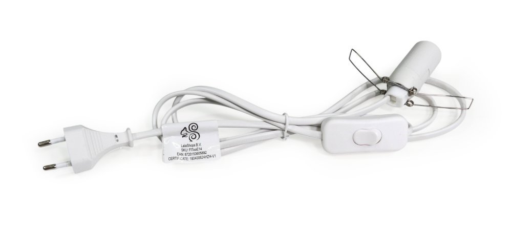 Zoutlamp 1-2kg met LEDLAMP - Himalaya Zout 100% Natuurlijk - Tafellamp met LED Lamp van Natuurlijk Haliet Zoutkristal met Sfeervol Warm Licht - Extra Lange Kabel 1.8mtr - ca. 20x13cm