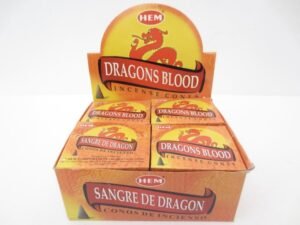 HEM Wierookkegels Dragon's Blood - Voordeelbox 120 Kegels