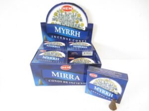 HEM Wierookkegels Mirre - Voordeelbox 120 Kegels