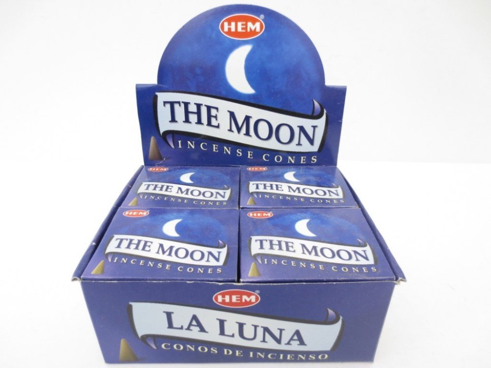 HEM Wierookkegels Moon - Voordeelbox 120 Kegels
