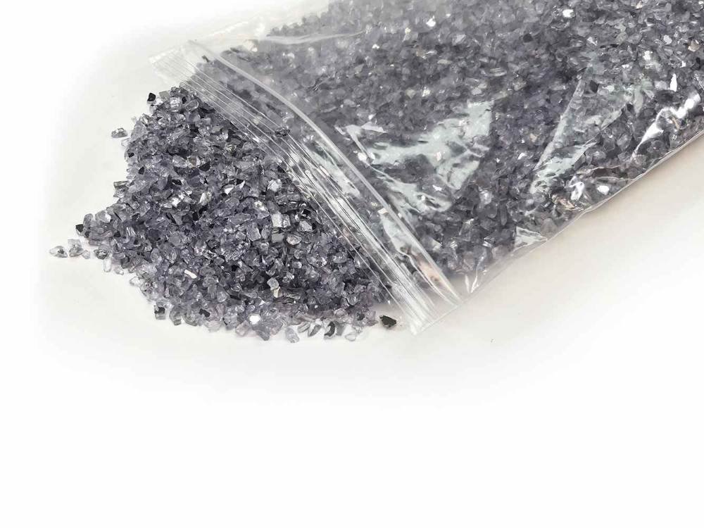 Spiegelglas Charcoal 1-4mm - 1 kg - Afbeelding 2