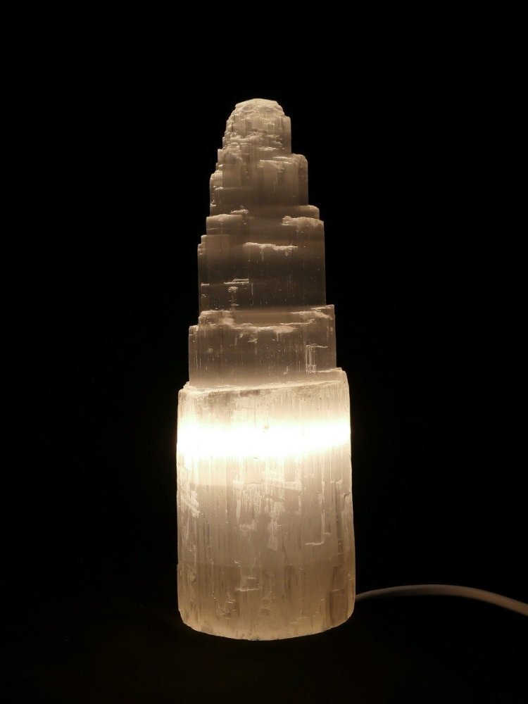 Seleniet Lamp - Incl. Snoer met Aan/Uit Schakelaar - Wit - ca.30cm