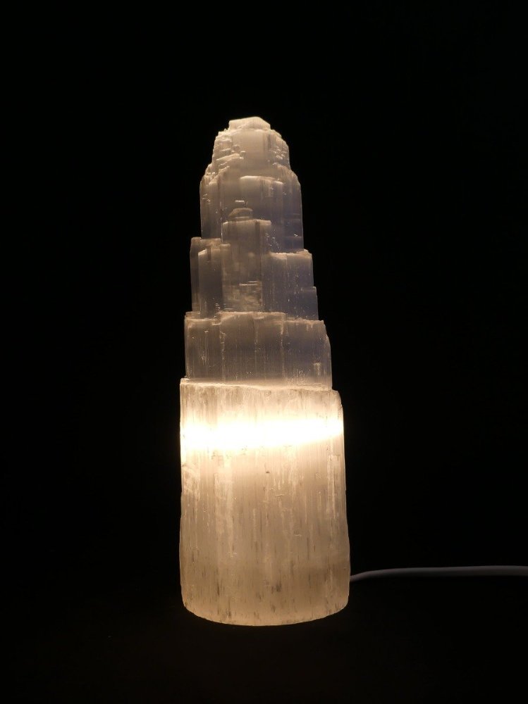Seleniet Lamp - Incl. Snoer met Aan/Uit Schakelaar - Wit - ca.30cm