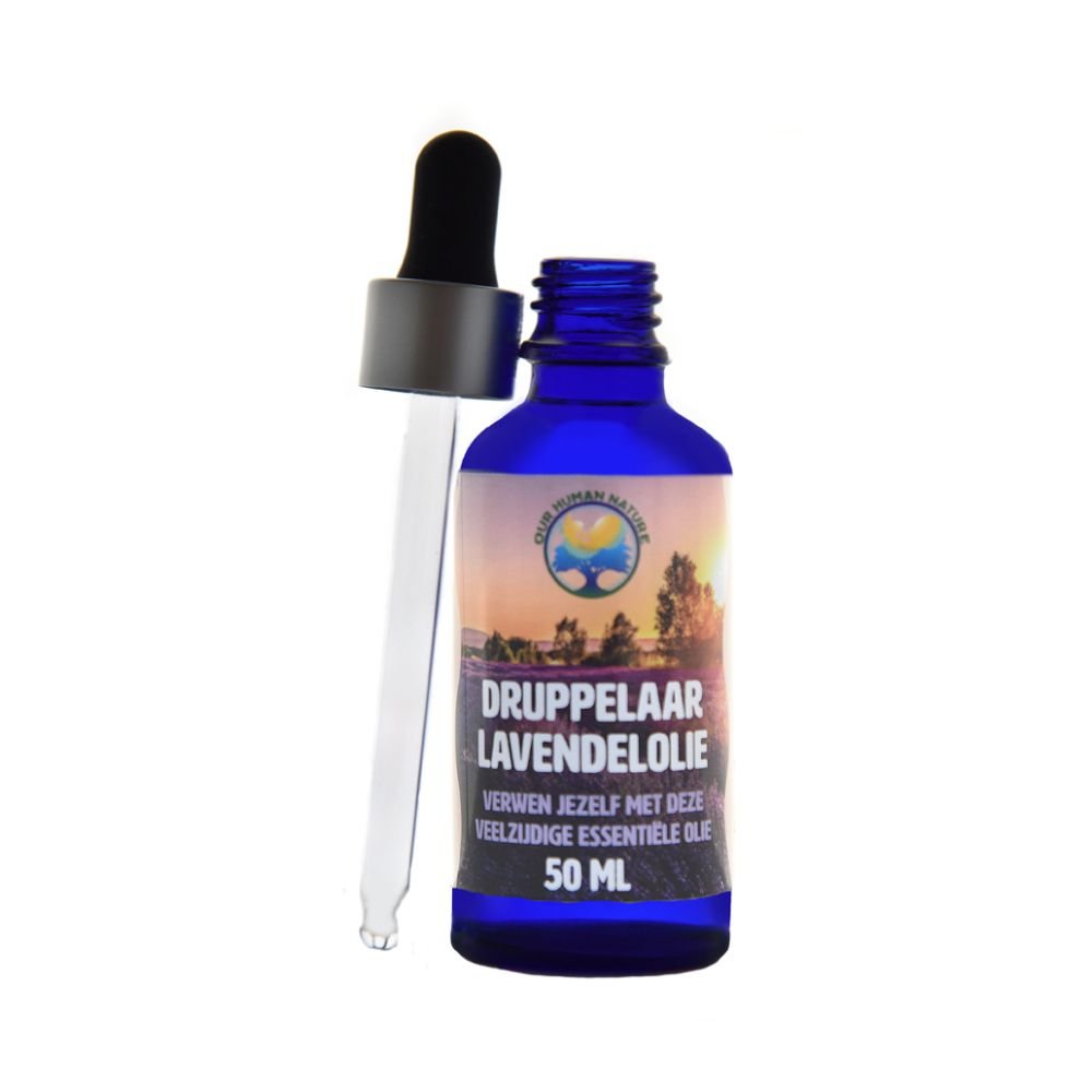 Lavendelolie met Druppelaar 50ml - Our Human Nature - Afbeelding 2