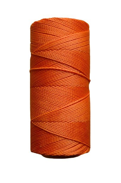 Macrame Koord Fel Geel - 173 meter - Waxed Polyester 1mm - Afbeelding 4