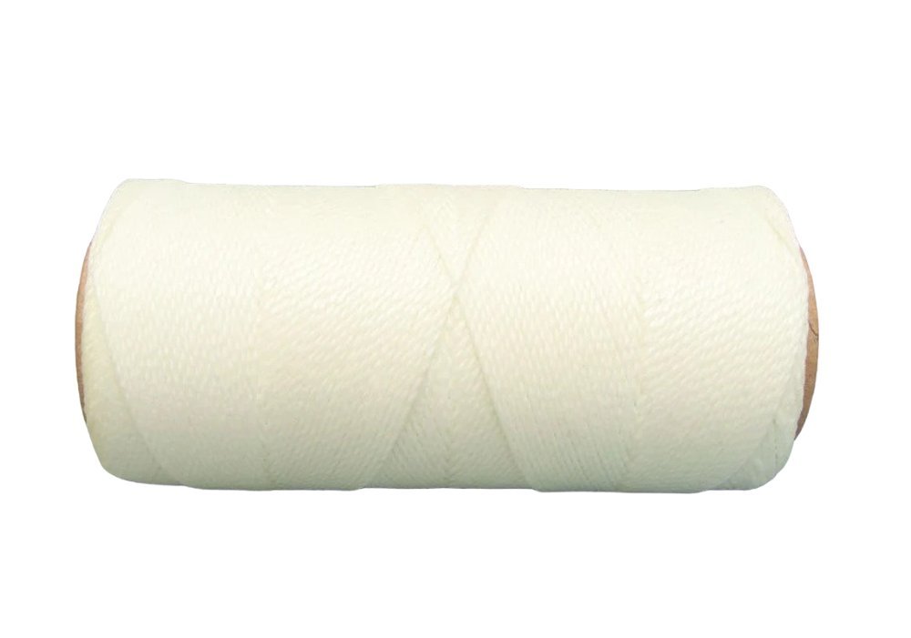 Macrame Koord Fel Geel - 173 meter - Waxed Polyester 1mm - Afbeelding 6