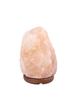 Zoutlamp 4 tot 6kg - Haliet Zoutsteen uit Himalaya gebergte - c.a. 24x14cm