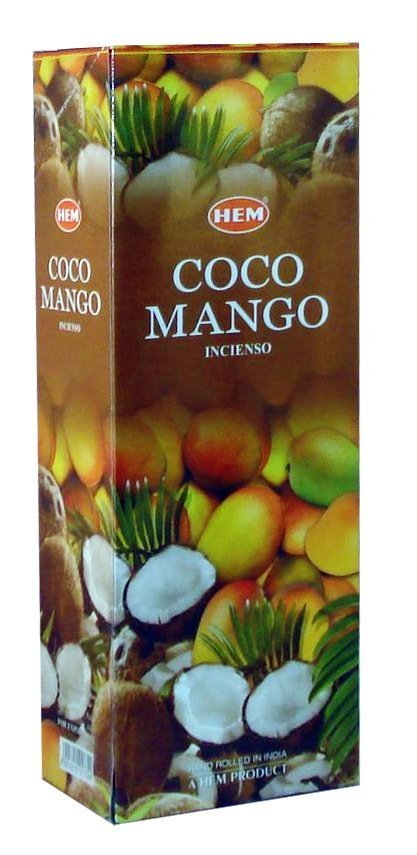 HEM Wierookstokjes Coconut Mango - Slof / Voordeelbox 120 Stokjes