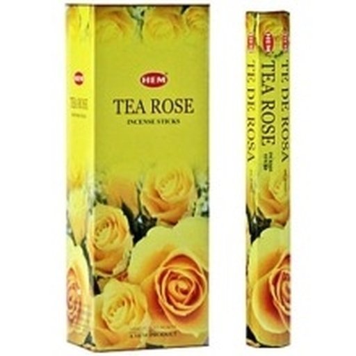 HEM Wierookstokjes Tea Rose - Slof / Voordeelbox 120 Stokjes