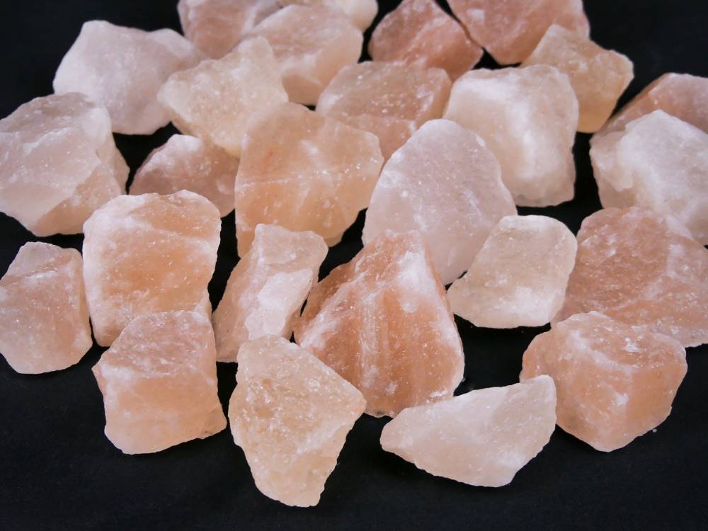Badzout Brokken - Himalaya Zout - 1kg - Afbeelding 4