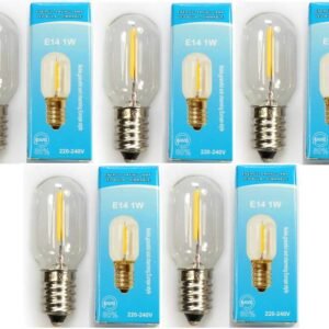 5x led lamp e14 dimbaar warm wit