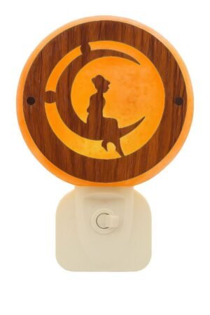 Nachtlampje Meisje - Zoutlamp Kinderkamer - Himalayazout - Energiezuinig