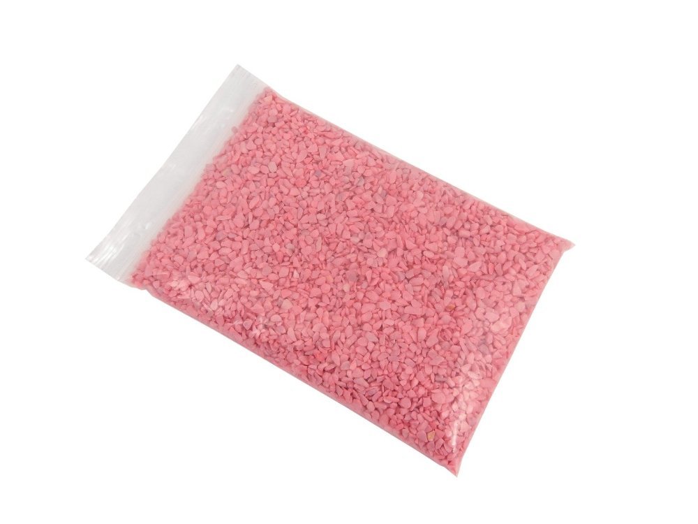 Aquarium Steentjes Roze 4-6mm - Gekleurd Aquariumgrind 1kg - Afbeelding 2