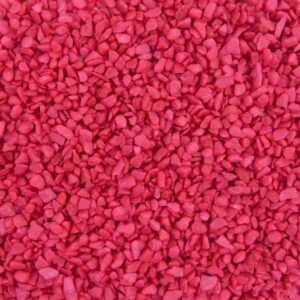 Aquarium Steentjes Fuchsia 4-6mm - Gekleurd Aquariumgrind 1kg