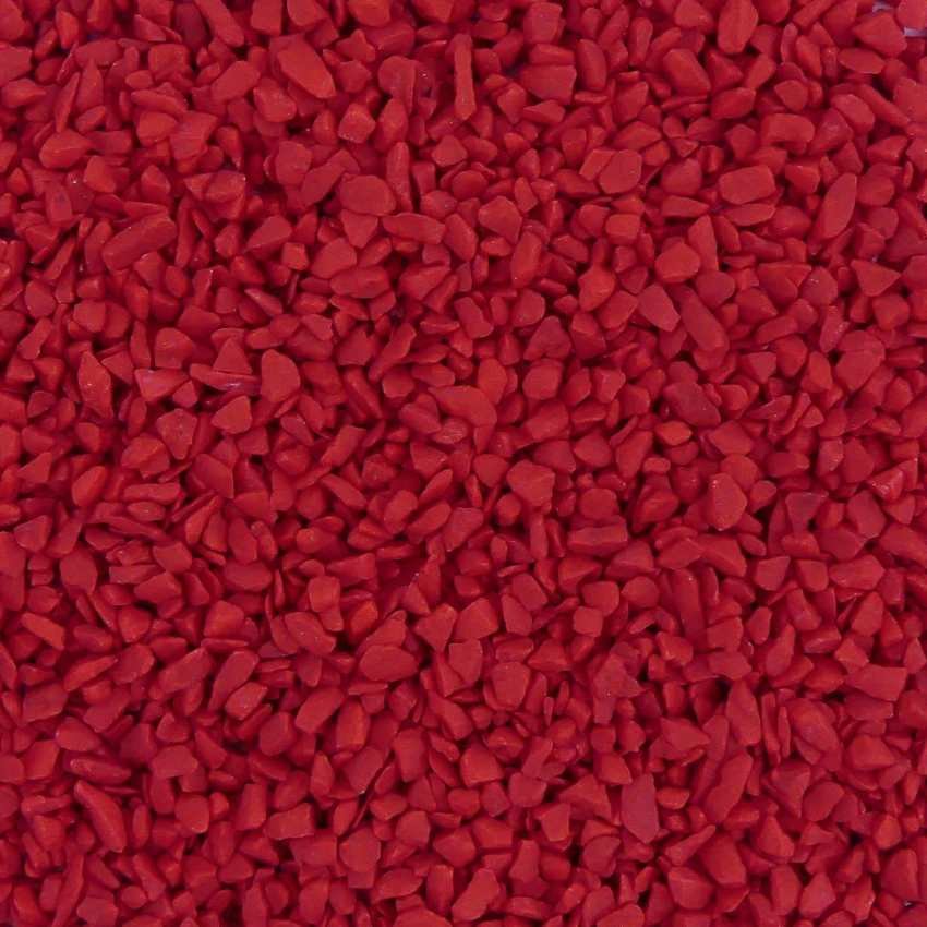 Aquarium Steentjes Rood 4-6mm - Gekleurd Aquariumgrind 1kg