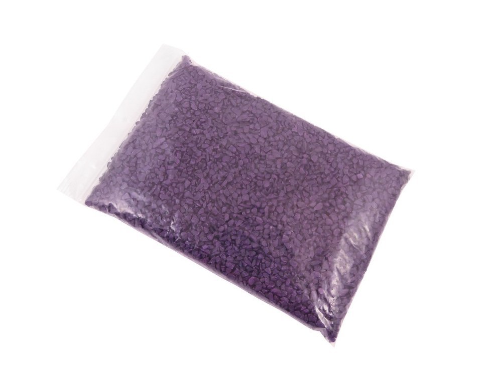 Aquarium Steentjes Paars 4-6mm - Gekleurd Aquariumgrind 1kg - Afbeelding 2