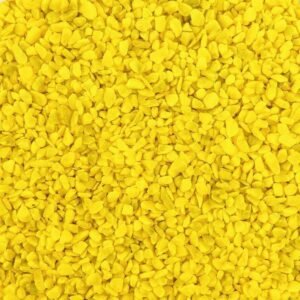 Aquarium Steentjes Geel 4-6mm - Gekleurd Aquariumgrind 1kg