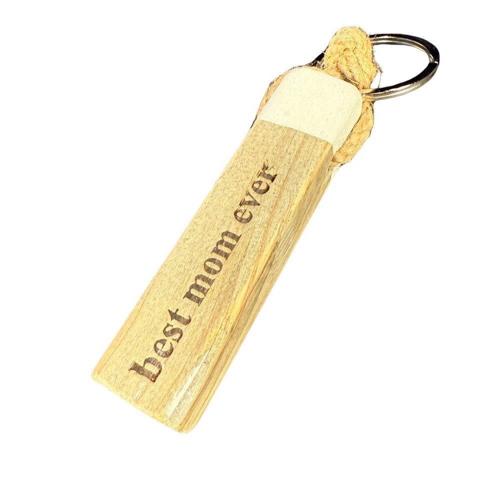 Sleutelhanger best mom – Dutch Mood houten woonaccessoire