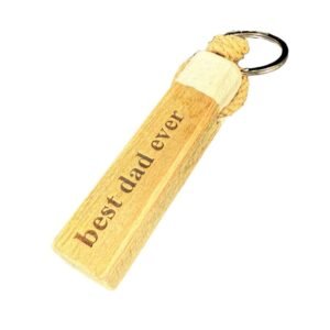 Sleutelhanger best dad – Dutch Mood houten woonaccessoire