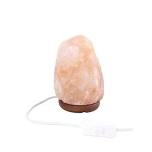 Zoutlamp 1 tot 2kg - Haliet Zoutsteen uit Himalaya Gebergte - ca. 15x10cm