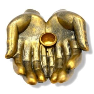 Wierookhouder Gouden Handen - Luxe en Harmonie
