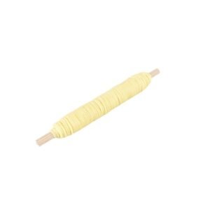 Macrame Koord Licht Geel - 28 meter - Waxed Polyester 1mm